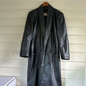Vintage Black Leather Jacket